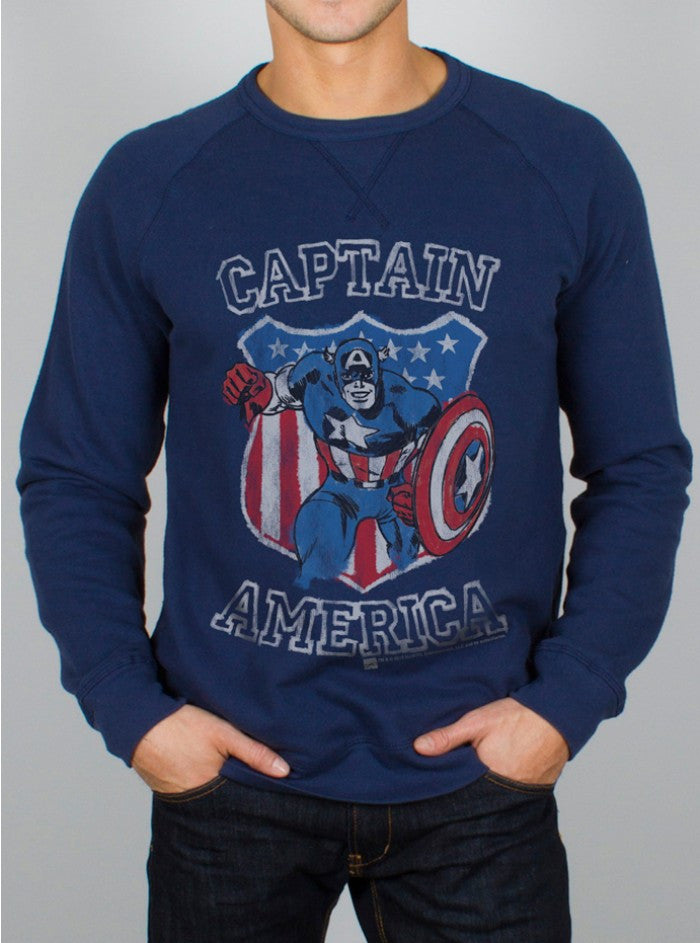 Captain America Fleece - biztee