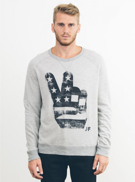 Junk Food Peace Fleece - biztee