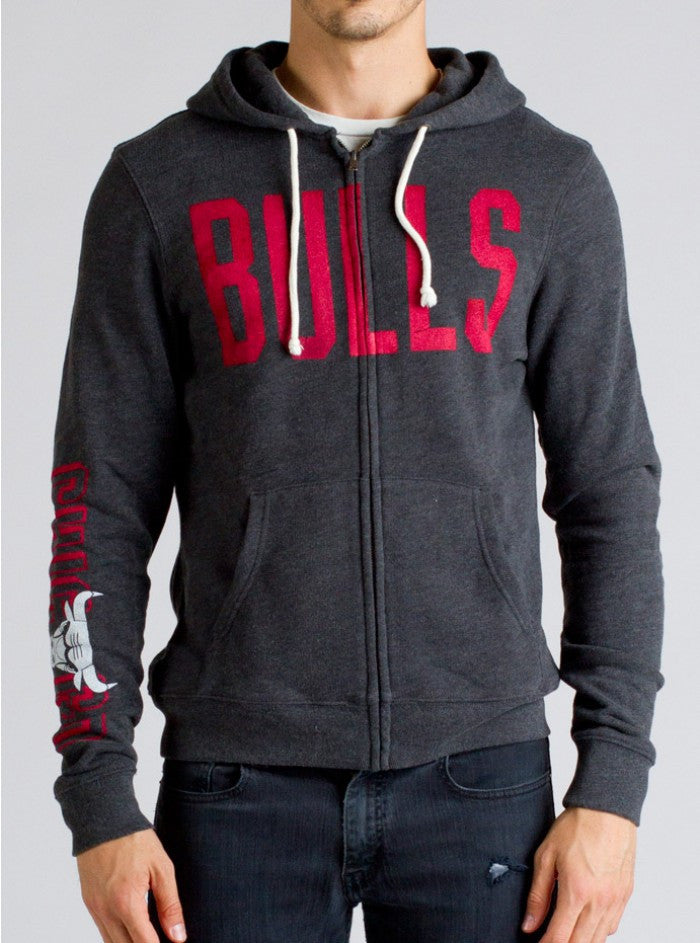 NBA Chicgo Bulls Half-Time Hoodie - biztee
