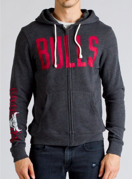 NBA Chicgo Bulls Half-Time Hoodie - biztee