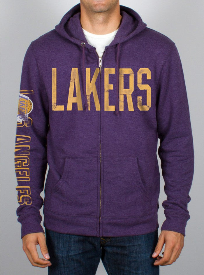 NBA Los Angeles Lakers Half-TIme Hoodie - biztee