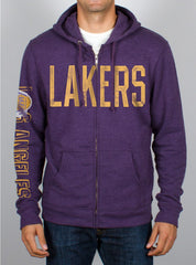 NBA Los Angeles Lakers Half-TIme Hoodie - biztee