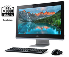 Acer Aspire AIO Touch Desktop, 23.8" Full HD Touch, Intel Core i5-7400T, 12GB DDR4, 1TB HDD, Windows 10 Home, AZ3-715-ACKi5