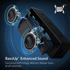 Anker SoundCore 2 Portable Bluetooth Speaker with Better Bass, 24-Hour Playtime, 66ft Bluetooth Range, IPX5 Water Resistance & Built-in Mic — Dual-Driver Wireless Speaker for iPhone, Samsung etc