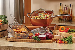 Copper Chef 4 pc system, 6 in 1 pan