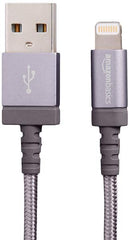 Amazon Basics Nylon Braided USB A to Lightning Compatible Cable