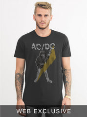 AC/DC Lightning Bolt Tee - biztee