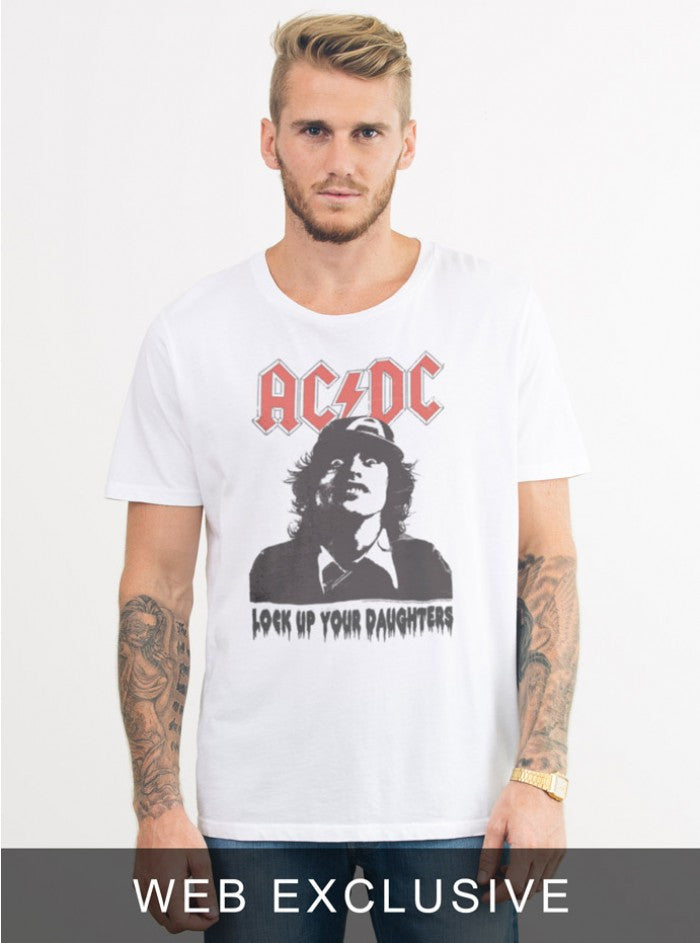 AC/DC Lock Up Your Daughters Tee - biztee