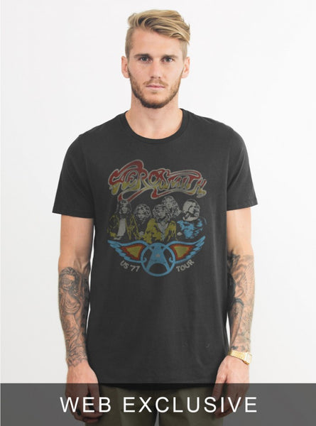 Aerosmith 77 Tour Tee - biztee