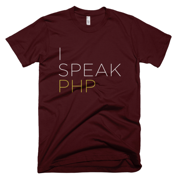 I Speak PHP - biztee