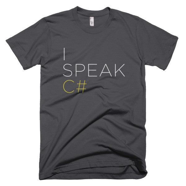 I Speak C# - biztee