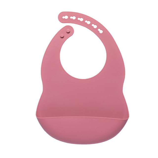Bopoobo Baby Bib Adjustable Animal Picture Waterproof Saliva Dripping Bibs Soft Edible Silicone Saliva Towel Drooling Baby Scarf